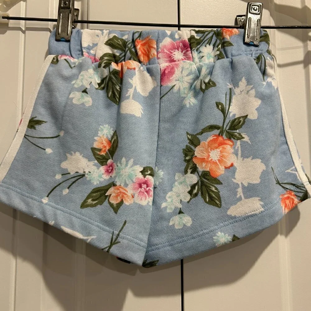Juicy Couture Girls 2 Piece Shorts Set Size 5